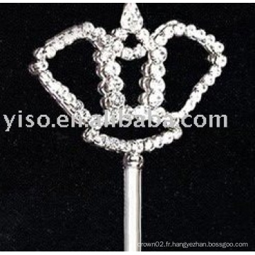 Sceptre en strass design simple